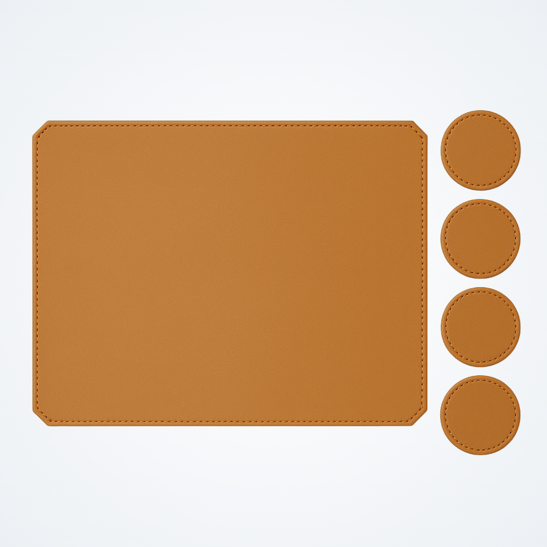 MANTEL DE PIEL (4 pz)