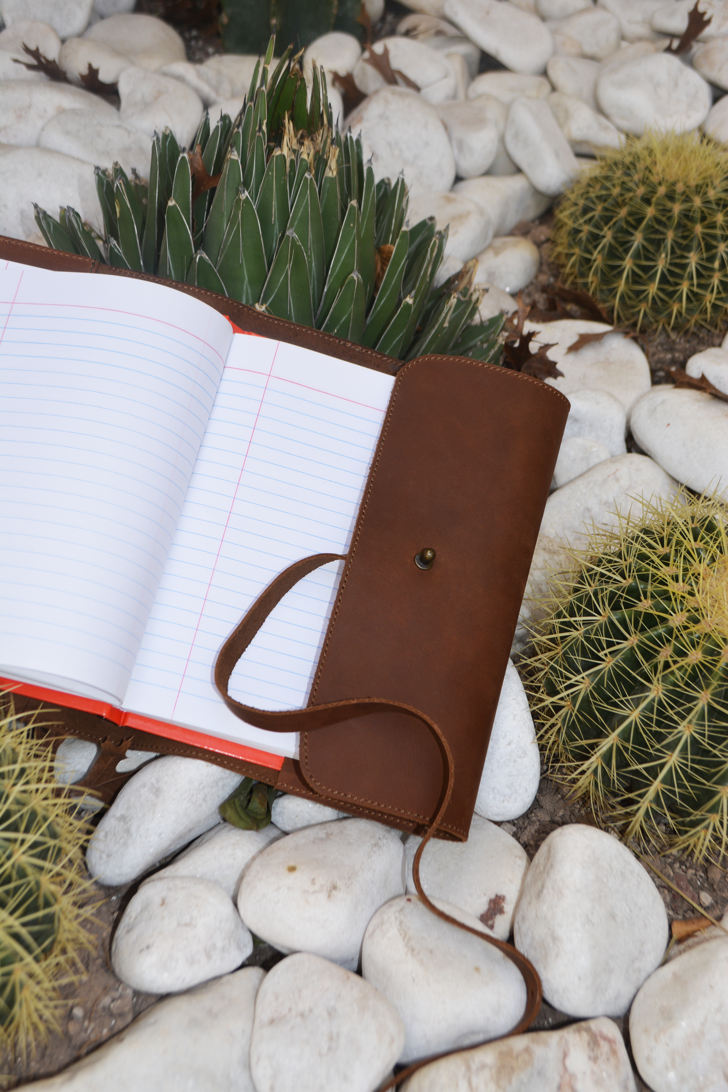 FUNDA PARA CUADERNO DE PIEL